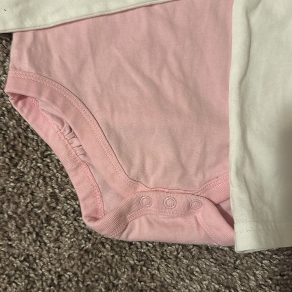 Kids bundle long sleeve short and onsie by JoJo Maman Bebe size 18-24 - Picture 4 of 6